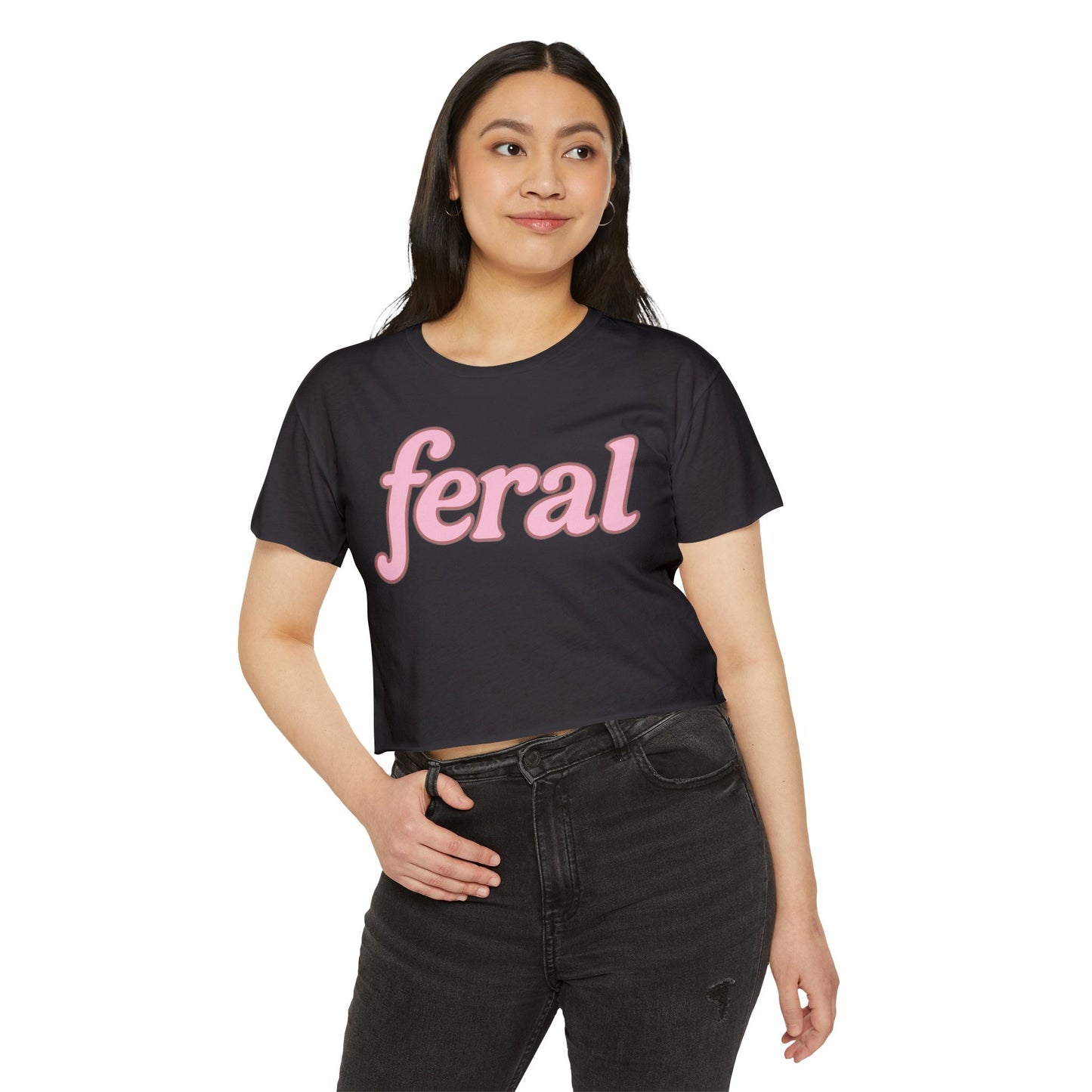 For the feral girlie - crop top