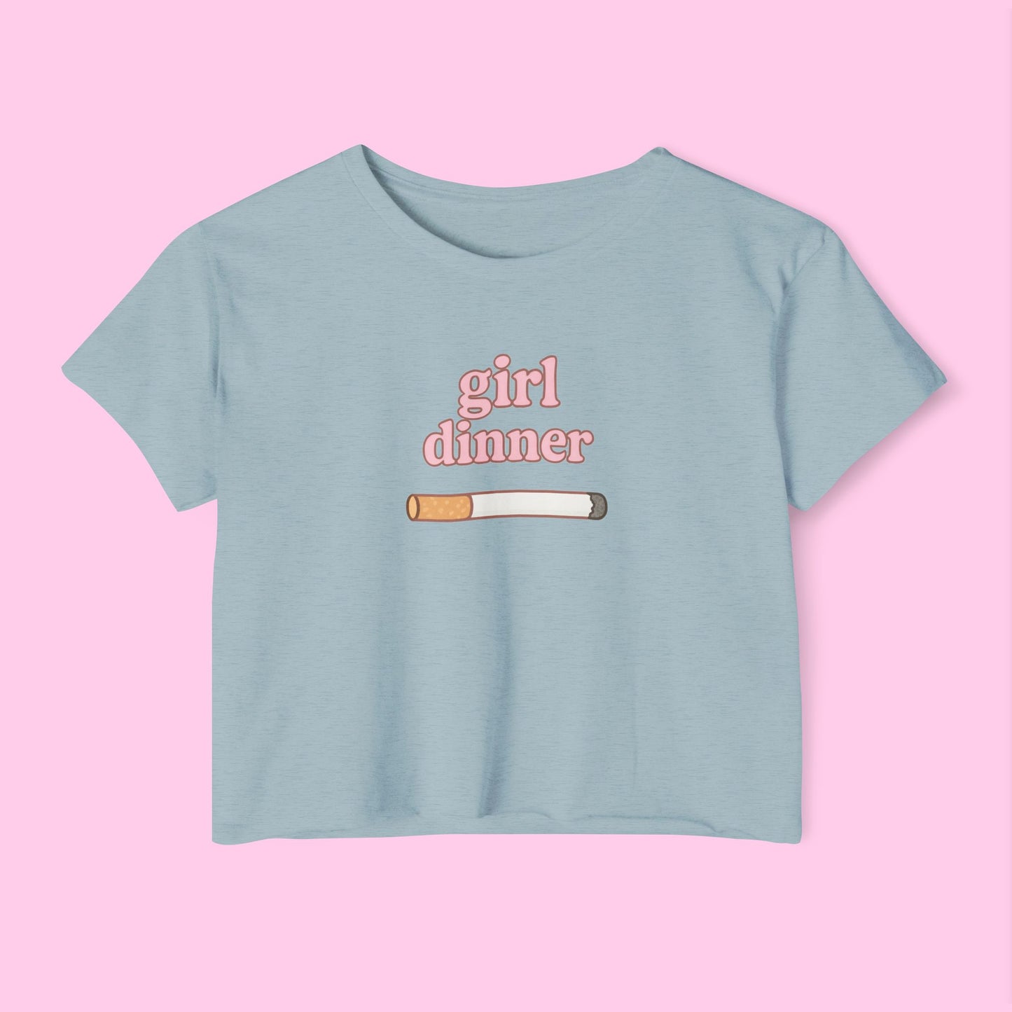 Girl Dinner - Crop Top