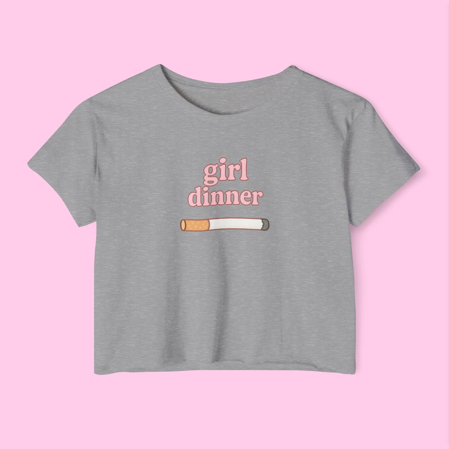 Girl Dinner - Crop Top
