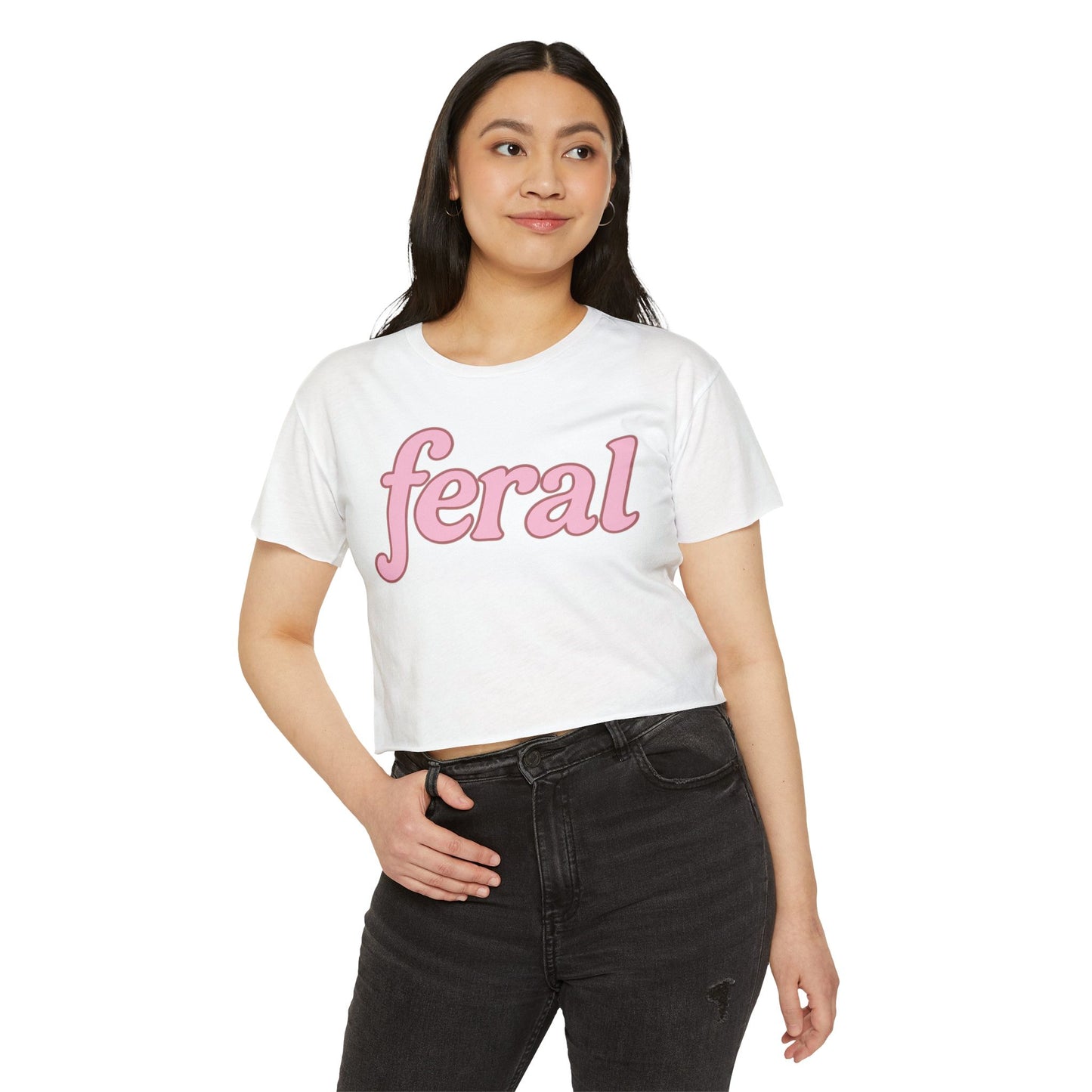 For the feral girlie - crop top