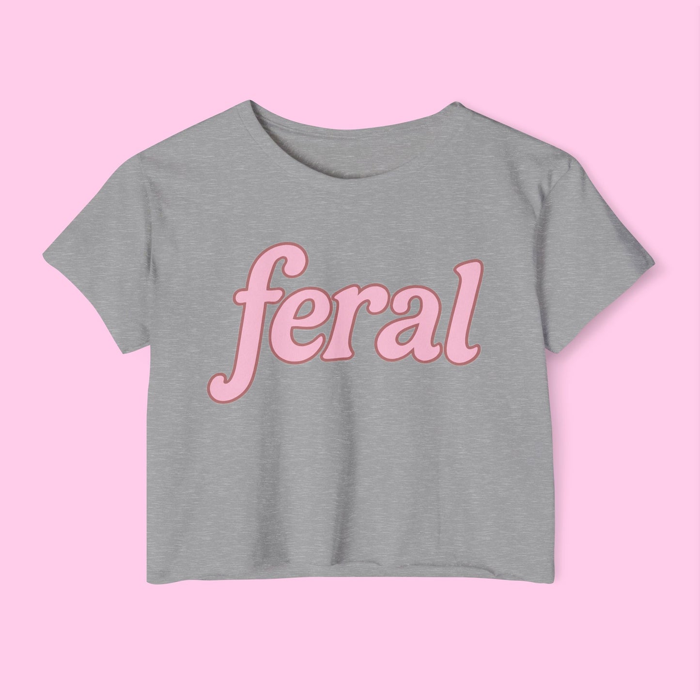 For the feral girlie - crop top