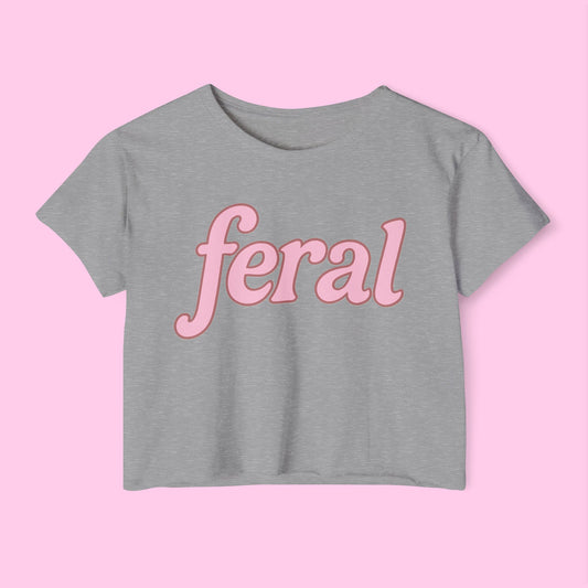 For the feral girlie - crop top