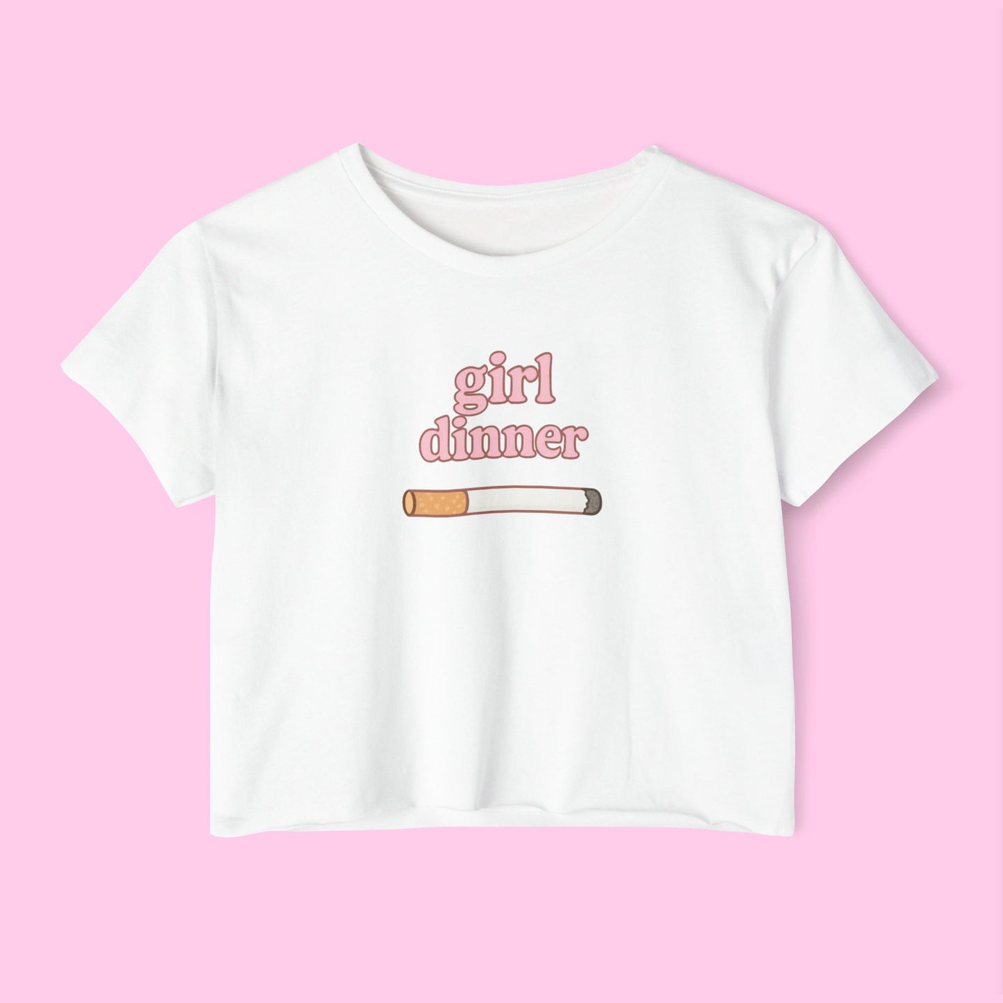 Girl Dinner - Crop Top