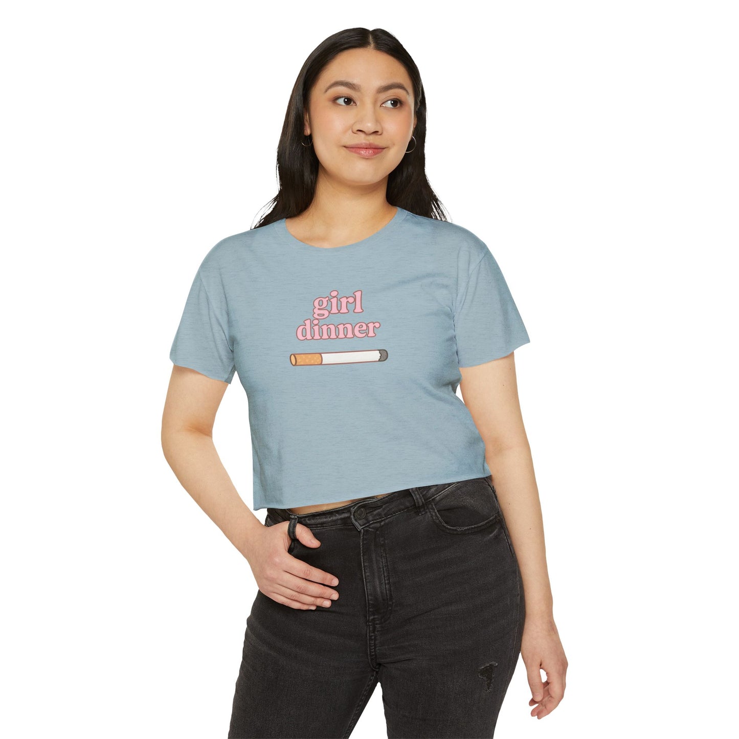 Girl Dinner - Crop Top