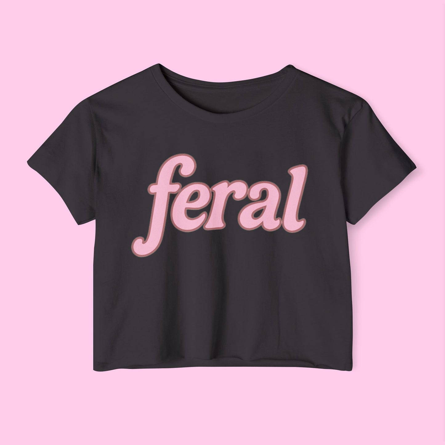 For the feral girlie - crop top