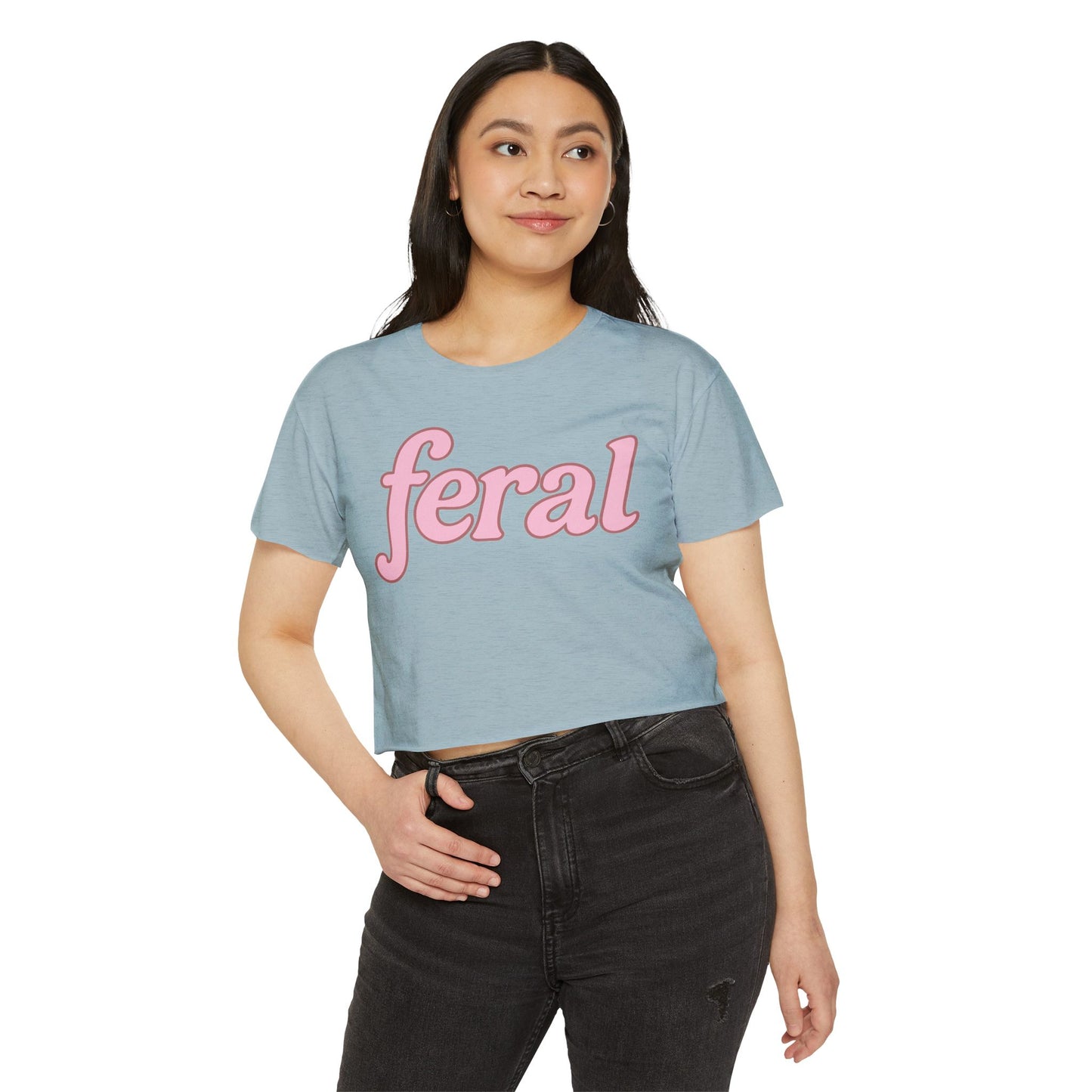 For the feral girlie - crop top