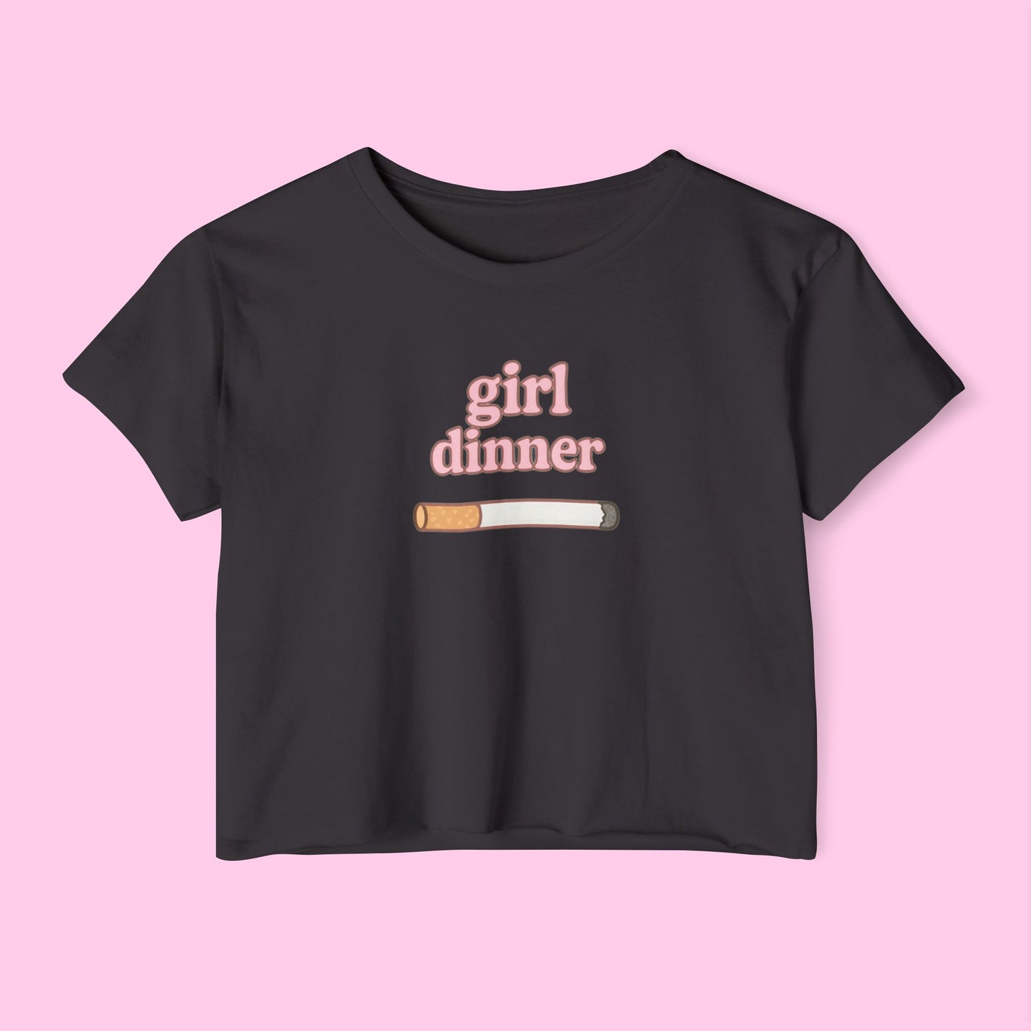 Girl Dinner - Crop Top