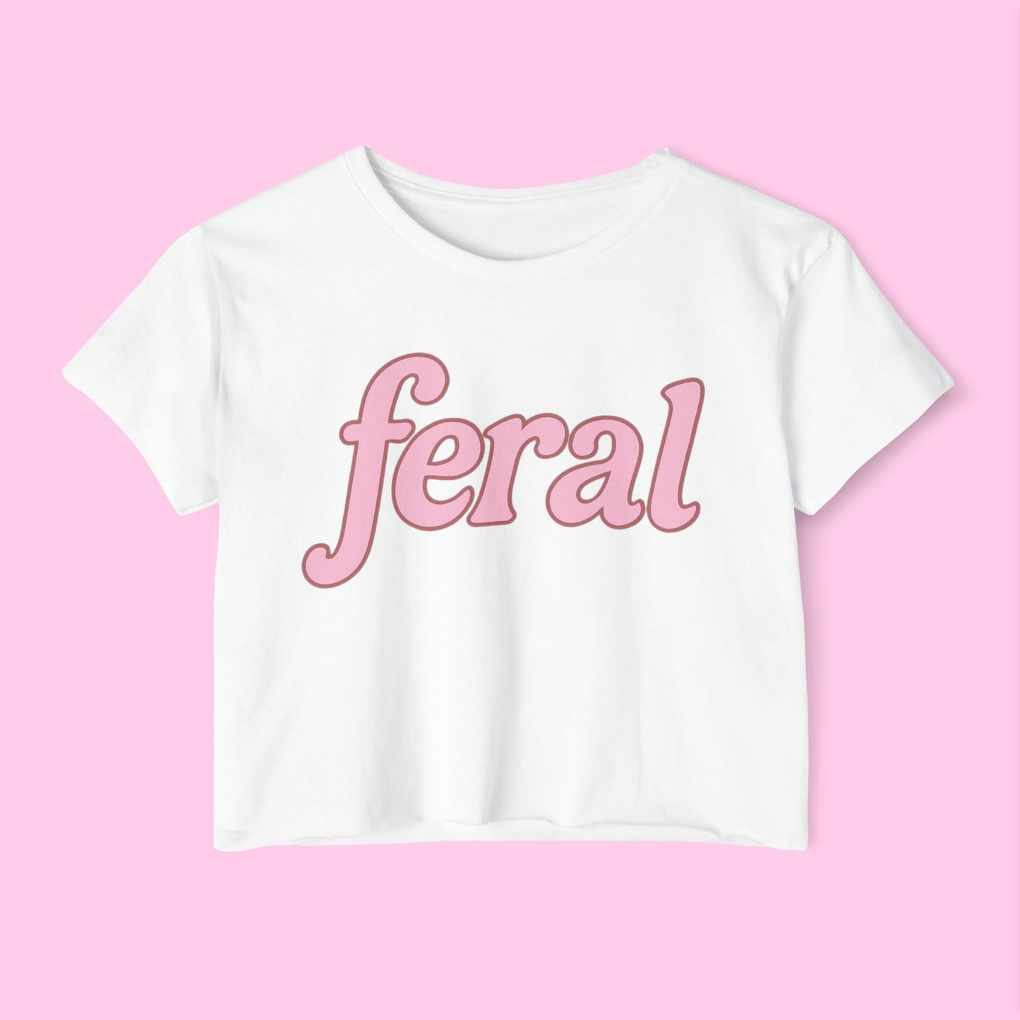 For the feral girlie - crop top