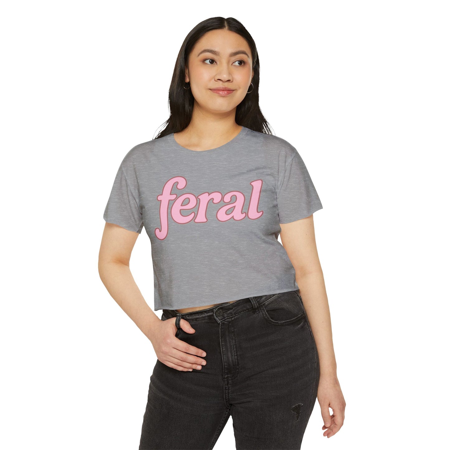 For the feral girlie - crop top