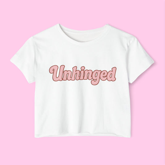 For the unhinged girlie - crop top